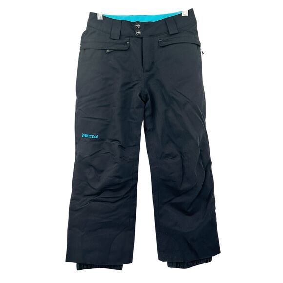 Marmot Kids Outdoor Insulated Fleece Lined Snowboard Ski Winter Snow‎ Pants M - Picture 1 of 11